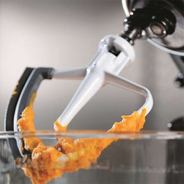 Лопатка-мішалка KitchenAid для 5KSM33XX з гнучким силіконовим ребром 5KFE35T