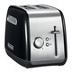 Тостер на 2 хлібця KitchenAid Classic чорний 5KMT2115EOB