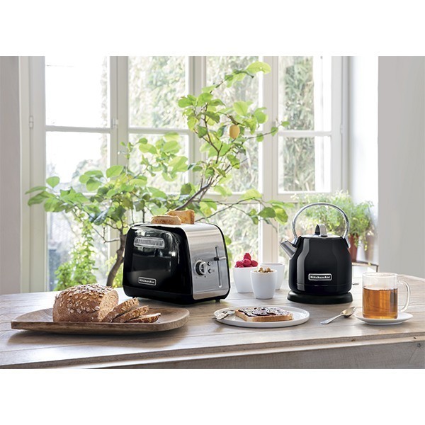Тостер на 2 хлібця KitchenAid Classic чорний 5KMT2115EOB
