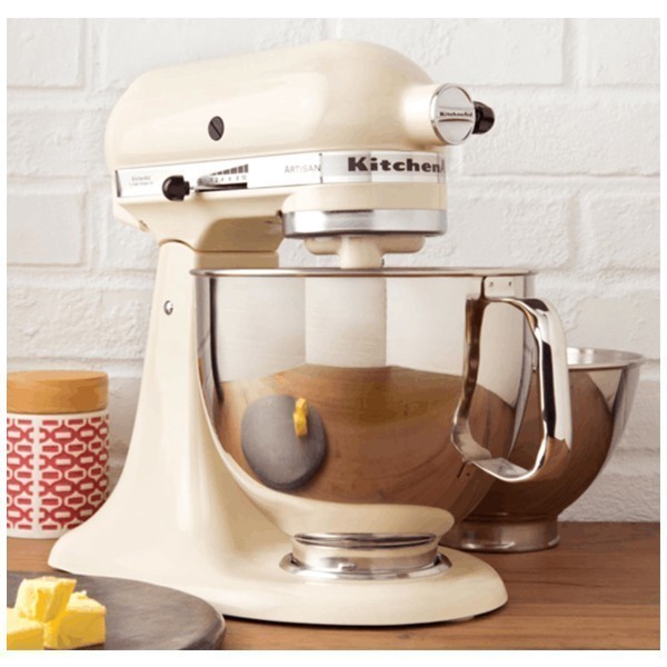 Планетарний міксер KitchenAid Artisan 4,83 л кремовий 5KSM175PSEAC