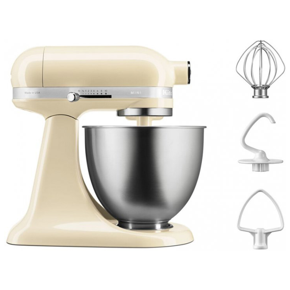 Міксер планетарний KitchenAid Mini Artisan 3,3 л кремовий 5KSM3311XEAC