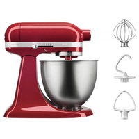 Міксер планетарний KitchenAid Mini Artisan 3,3 л червоний 5KSM3311XEER
