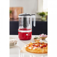 Кухонний мінікомбайн KitchenAid безпроводний червоний 5KFCB519EER