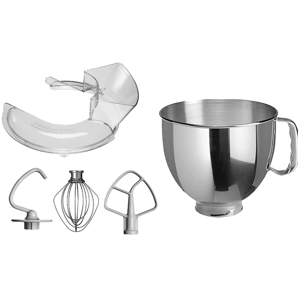 Міксер планетарний KitchenAid Artisan 4,3 л з відкидним блоком колір хром 5KSM95PSEMC