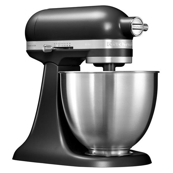 Комплект KitchenAid Кухонний процесор 4,5 л 5KCF0201XEBK + Міксер Mini Artisan 3,3 л 5KSM3311XEBM