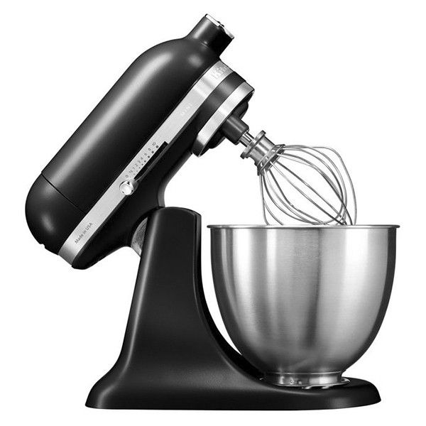 Комплект KitchenAid Кухонний процесор 4,5 л 5KCF0201XEBK + Міксер Mini Artisan 3,3 л 5KSM3311XEBM