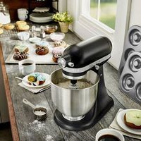 Комплект KitchenAid Кухонний процесор 4,5 л 5KCF0201XEBK + Міксер Mini Artisan 3,3 л 5KSM3311XEBM