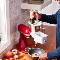 Насадка-сито для перетирання овочів і фруктів KitchenAid (до моделі 5KSMFGA) біла 5KSMFVSP