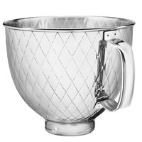 Чаша KitchenAid 4,8 л металева стьобаний візерунок 5KSM5SSBQB