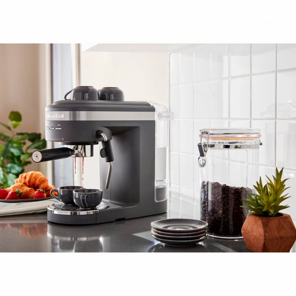 Кавоварка еспресо KitchenAid Artisan сіра 5KES6403EDG