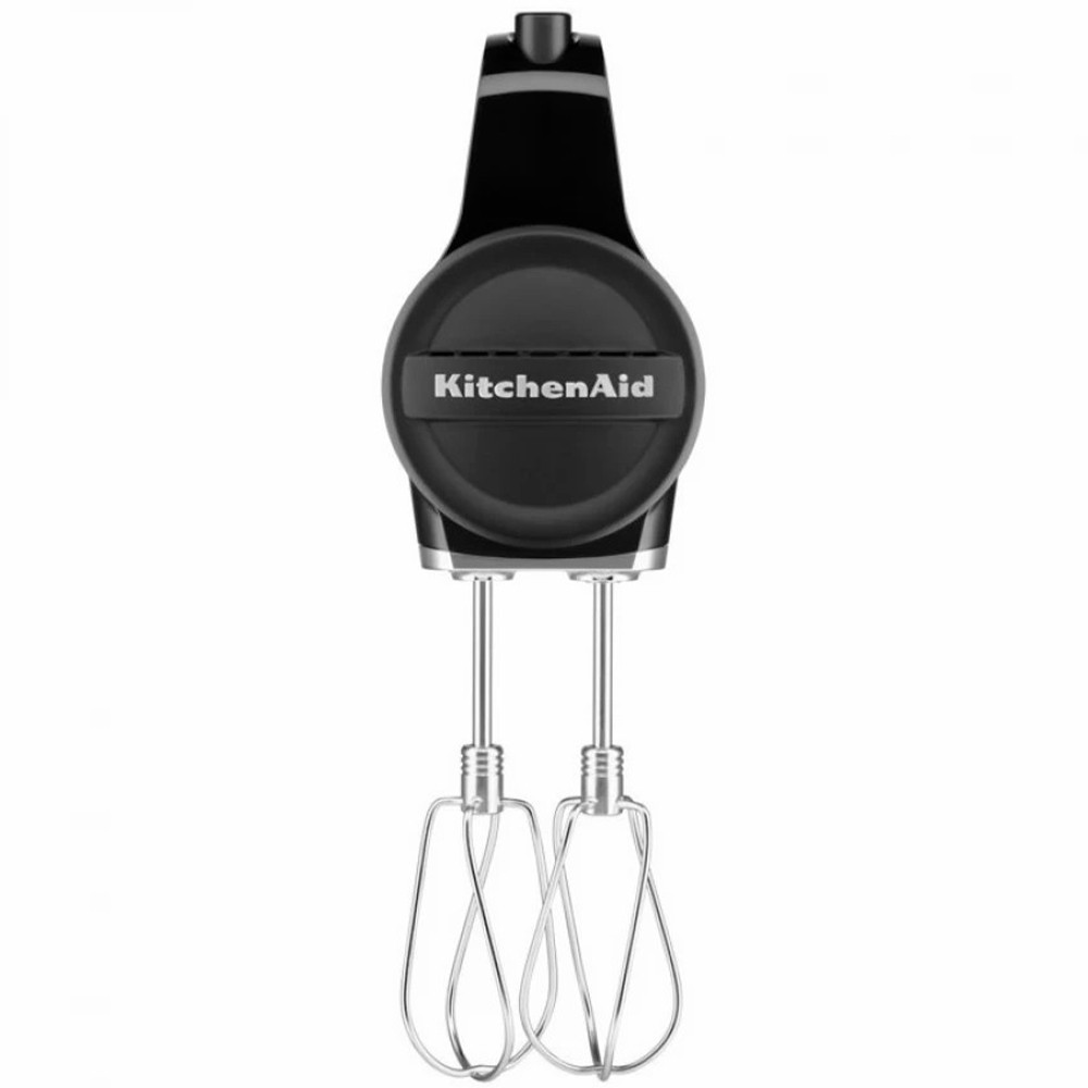 Міксер KitchenAid ручной матовий чорний 5KHMB732EBM
