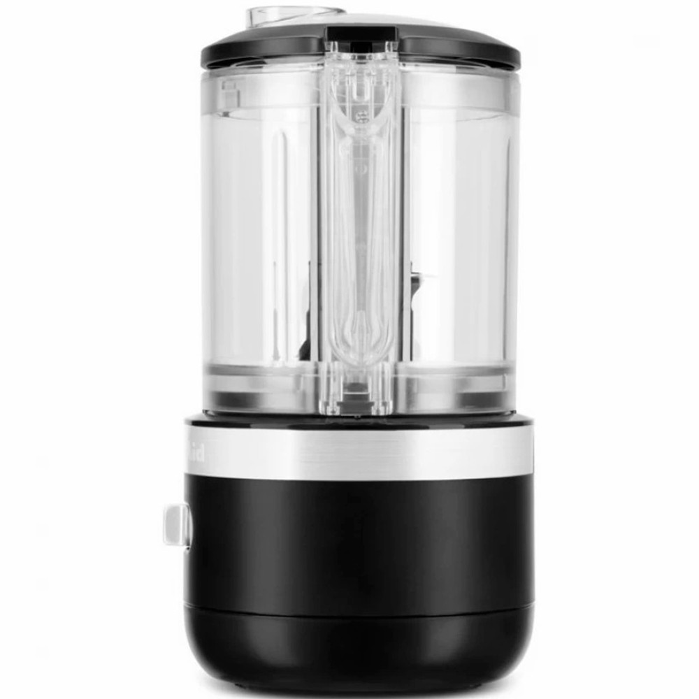 Кухонний мінікомбайн KitchenAid безпроводний матовий чорний 5KFCB519EBM