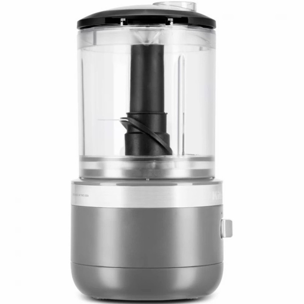 Кухонний мінікомбайн KitchenAid безпроводний сіре вугілля 5KFCB519EDG