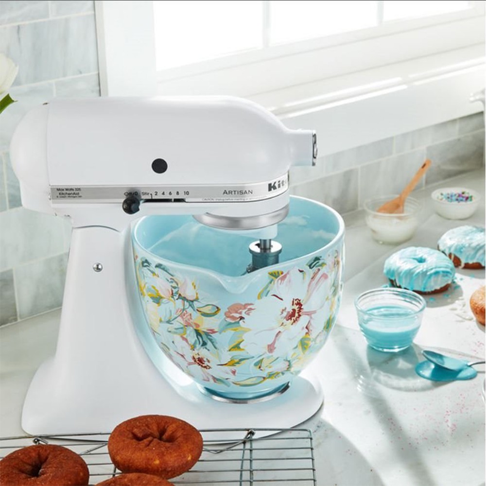 Чаша KitchenAid 4,7 л керамічна біла гарденія 5KSM2CB5PWG