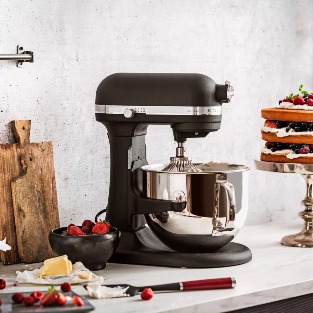 Міксер KitchenAid Artisan 6,6 л чавун 5KSM70SHXEBK