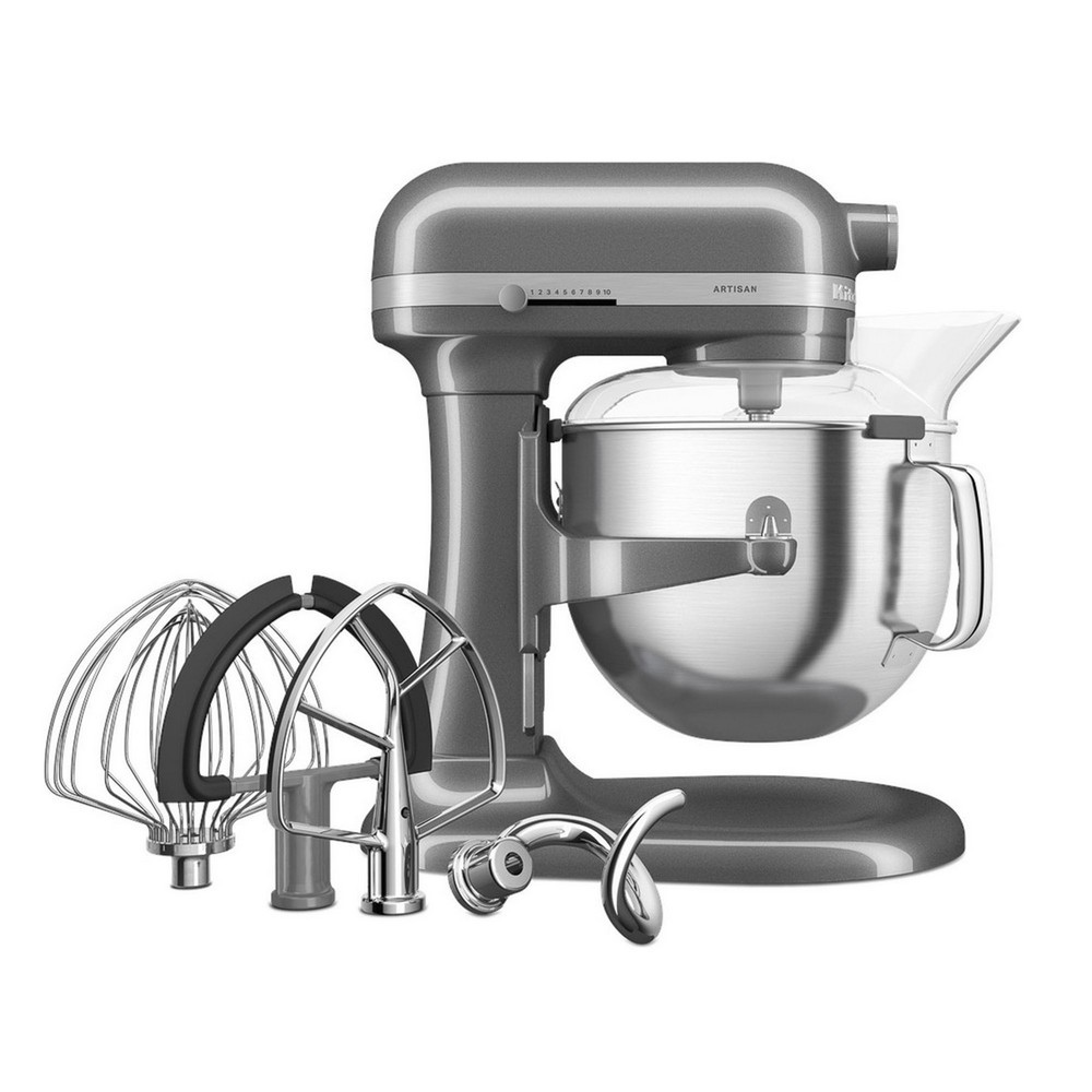 Міксер KitchenAid Artisan 6,6 л сріблястий 5KSM70SHXECU