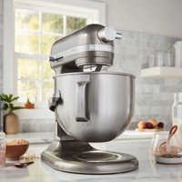Міксер KitchenAid Artisan 6,6 л срібний медальйон 5KSM70SHXEMS