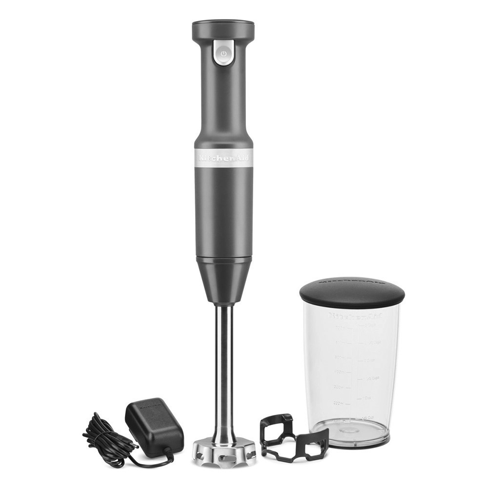Блендер KitchenAid Artisan занурювальний бездротовий сірий вугілля 5KHBBV53EDG