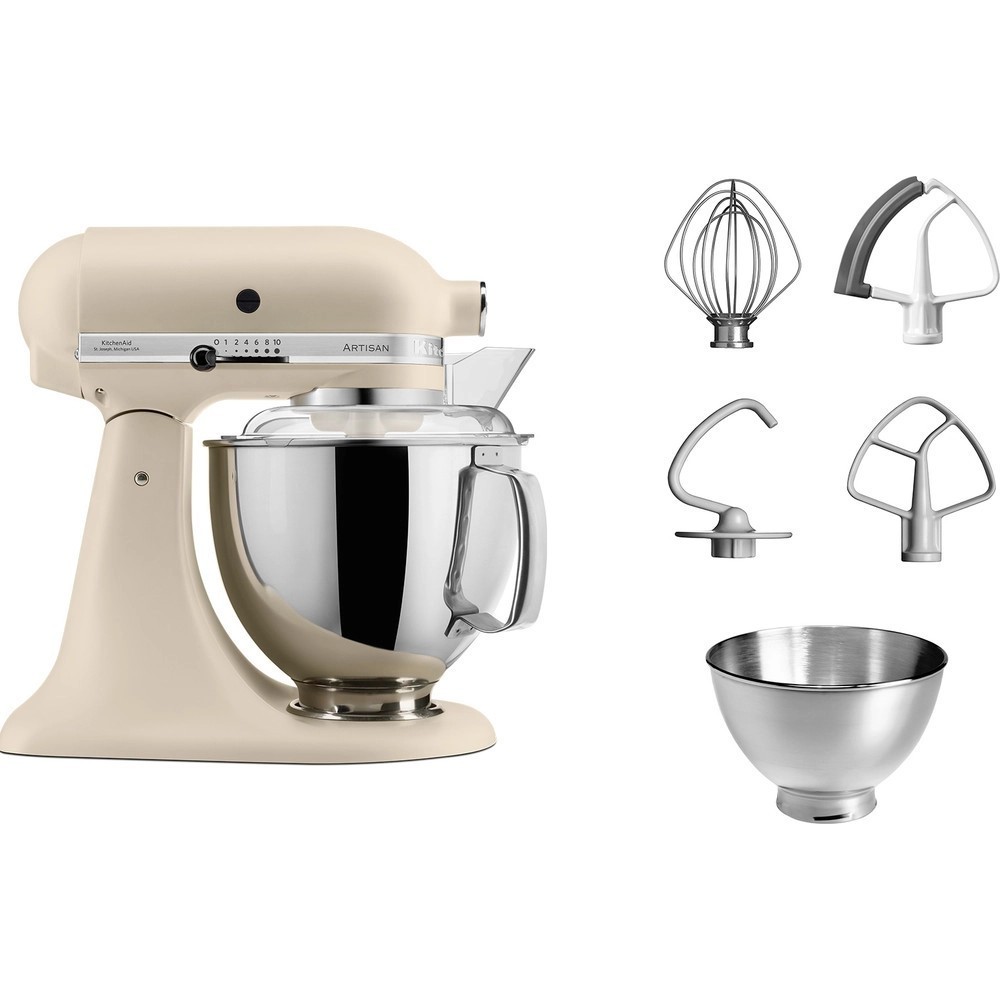 Міксер Kitchenaid Artisan 4,8л свіжий льон 5KSM175PSEFL