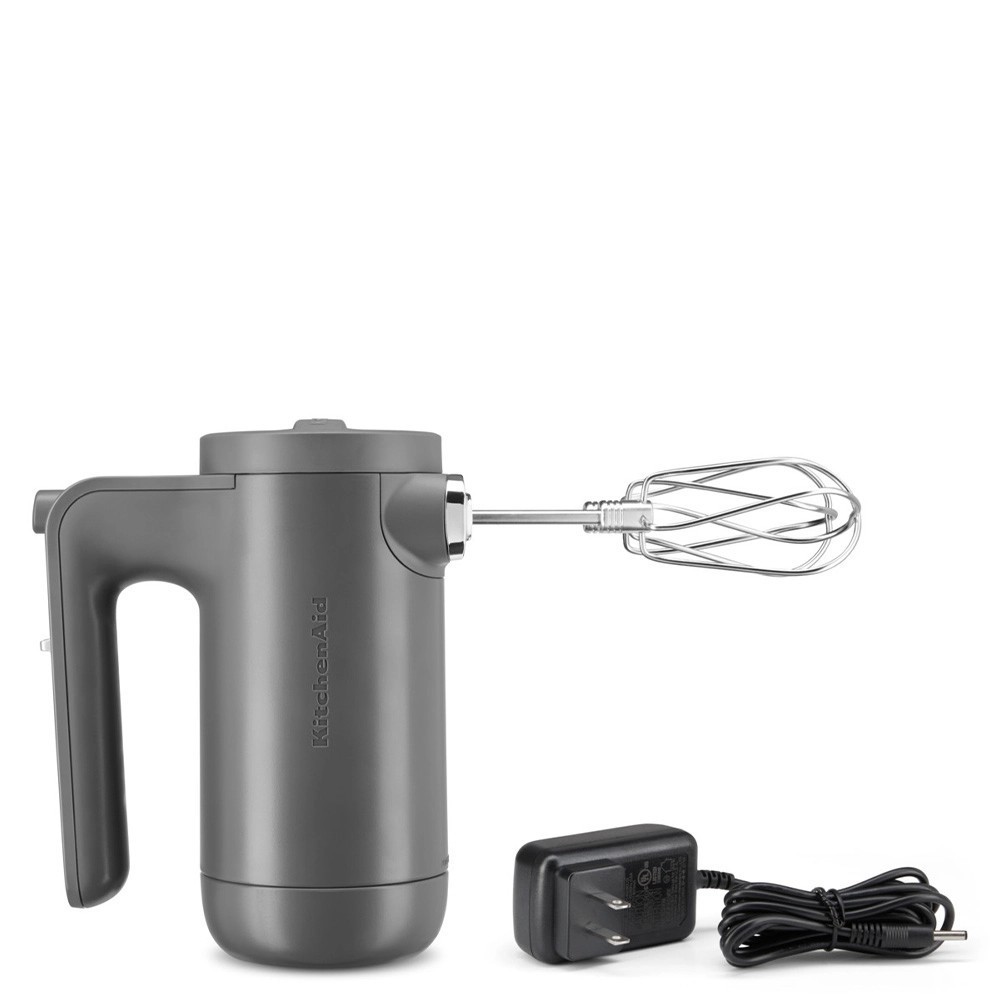 Міксер KitchenAid ручной сірий вугілля 5KHMB732EDG