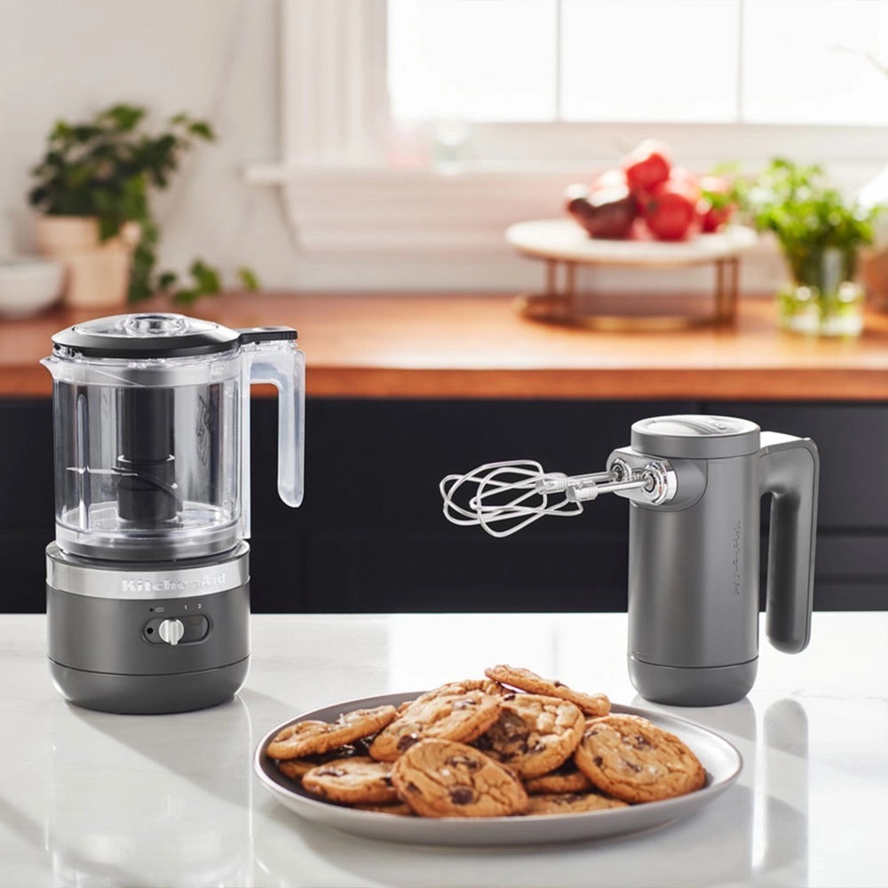 Міксер KitchenAid ручной сірий вугілля 5KHMB732EDG