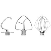 Набір із 3 насадок KitchenAid для чаші 4,8/4,7/4,3/3 л 5KSM5TH3PSS
