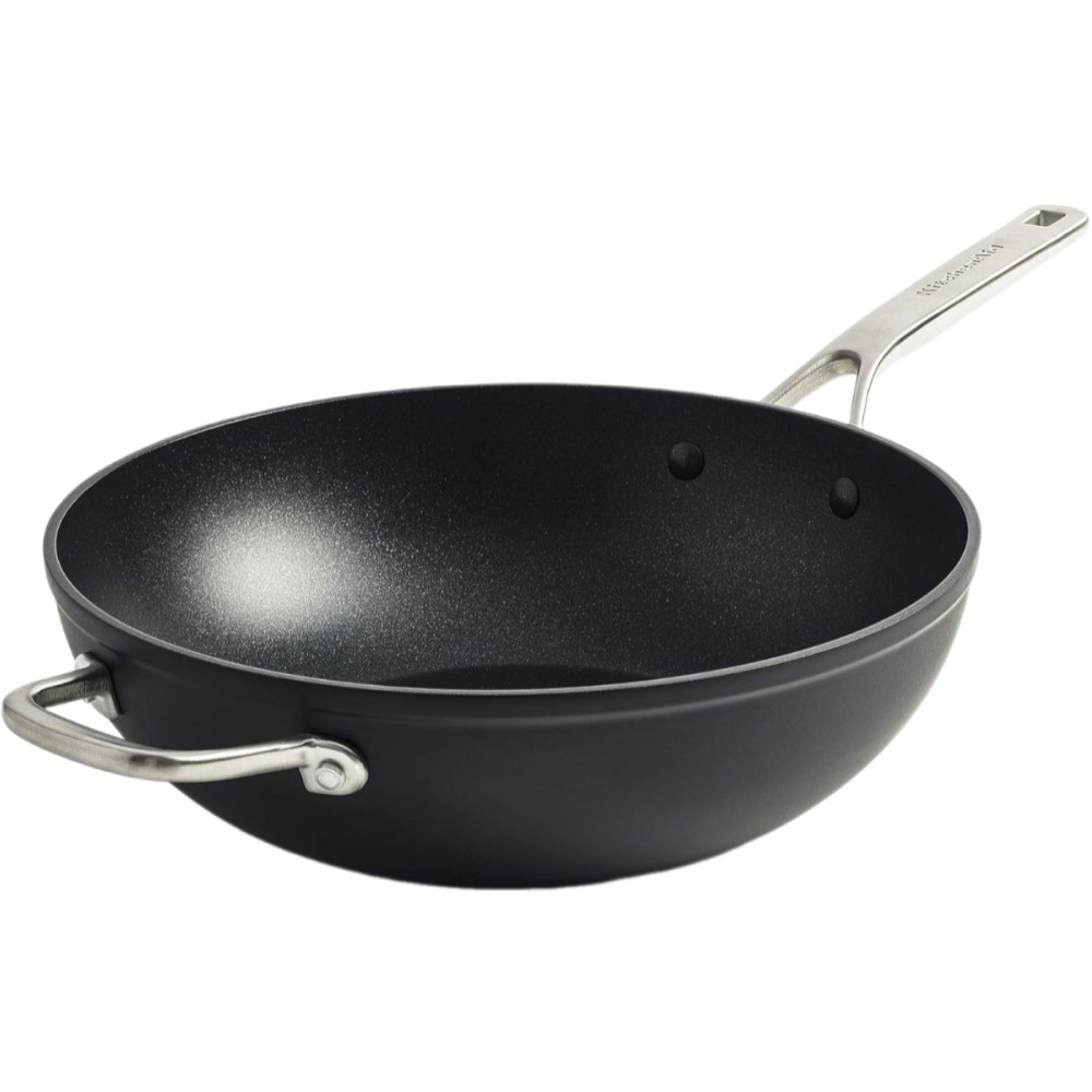 Сковорода Вок KitchenAid Forged Hardened Aluminium з керамічним покриттям 30 см CC005696-001