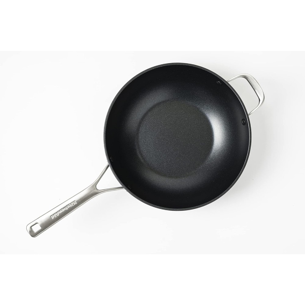 Сковорода Вок KitchenAid Forged Hardened Aluminium з керамічним покриттям 30 см CC005696-001