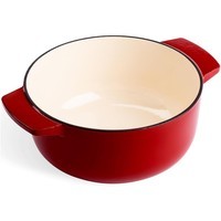 Каструля чавунна з кришкою KitchenAid Cast Iron 3,3 л червона CC006057-001