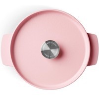 Каструля чавунна з кришкою KitchenAid Cast Iron 5,2 л суха троянда CC007431-001