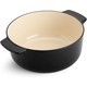 Каструля чавунна з кришкою KitchenAid Cast Iron 5,2 л чорна CC006061-001