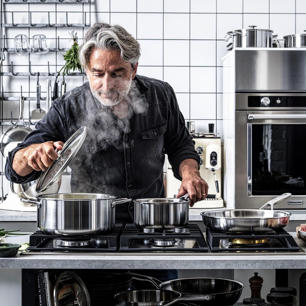 Ківш з кришкою KitchenAid Multiply Stainless Steel 16 см 1,5 л CC003256-001