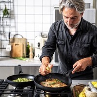 Набір сковорідок KitchenAid Classic Forged Aluminium 24/28 см CC003569-001