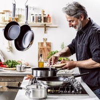 Набір сковорідок KitchenAid Classic Stainless Steel 20/28 см CC005706-001