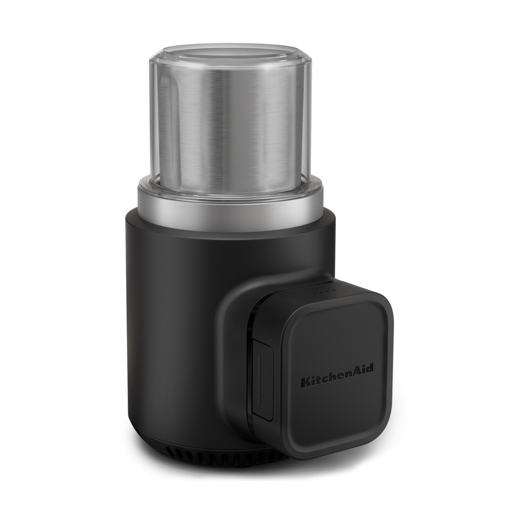 Кавомолка акумуляторна KitchenAid Go 12V чорна матова 5KBGR111BM 