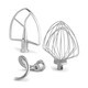 Набір з 3 насадок KitchenAid для чаші 5,6/6,6/6,9 л 5KSM7BL3PSS