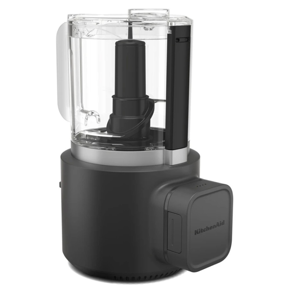 Кухонний мінікомбайн KitchenAid Go 12V чаша 1,18 л матовий чорний 5KFCR531BM