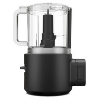 Кухонний мінікомбайн KitchenAid Go 12V чаша 1,18 л матовий чорний 5KFCR531BM