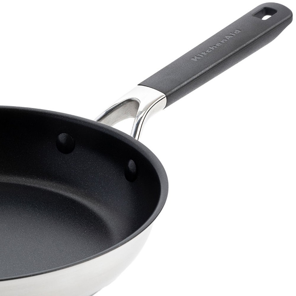 Сковорода KitchenAid Classic Stainless Steel з керамічним покриттям 20 см CC005700-001