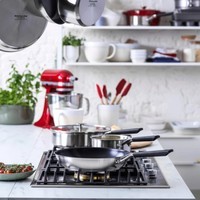 Сковорода KitchenAid Classic Stainless Steel з керамічним покриттям 28 см CC005702-001