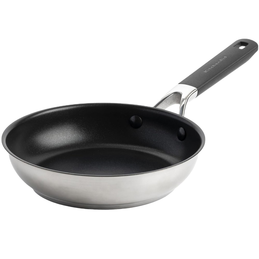 Сковорода KitchenAid Classic Stainless Steel з керамічним покриттям 30 см CC005703-001