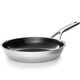 Сковорода KitchenAid Multiply Stainless Steel з керамічним покриттям 20 см CC004948-001