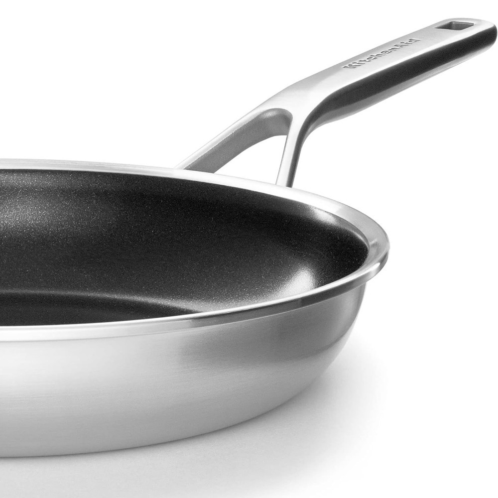 Сковорода KitchenAid Multiply Stainless Steel з керамічним покриттям 28 см CC004950-001