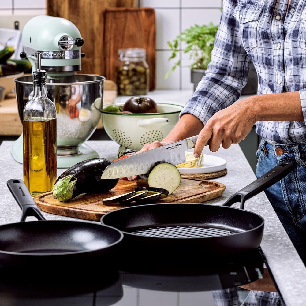 Сковорода-гриль KitchenAid Classic Forged Aluminium з керамічним покриттям 28 см CC005681-001