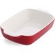 Форма для випічки KitchenAid Stoneware з кришкою червона 0,9 л CC006104-001