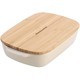 Форма для випічки KitchenAid Stoneware з кришкою мигдальний крем 0,9 л CC006105-001