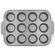 Форма для випічки мафінів KitchenAid Aluminized Bakeware на 12 шт. 40,7×28×4 см CC003296-001