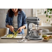 Міксер KitchenAid Heavy Duty 5,2 л сріблястий 5KSM55SXXECU
