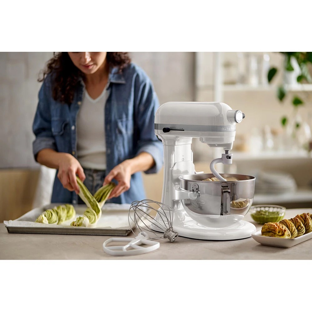 Міксер KitchenAid Heavy Duty 5,2 л білий 5KSM55SXXEWH
