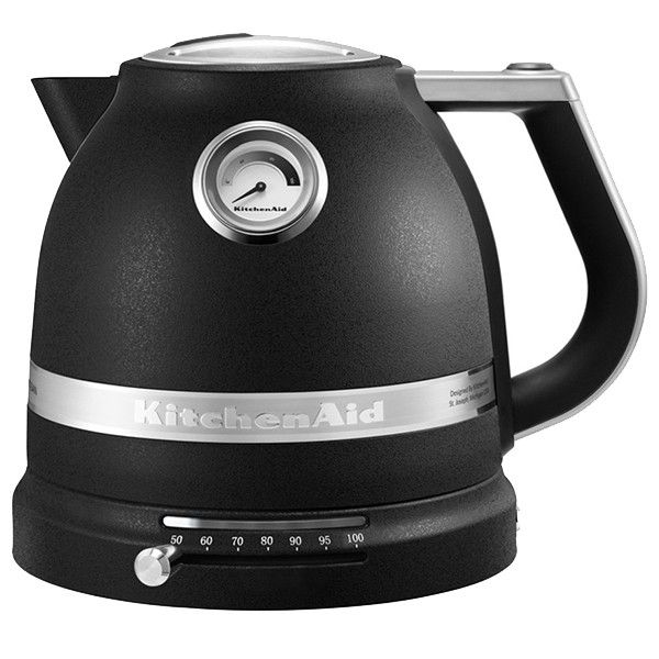 Комплект KitchenAid Artisan Електрочайник 1,5 л 5KEK1522EBK + Тостер 5KMT2204EBK